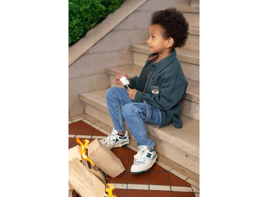 Overhemd - Chasing Trails - Petrol