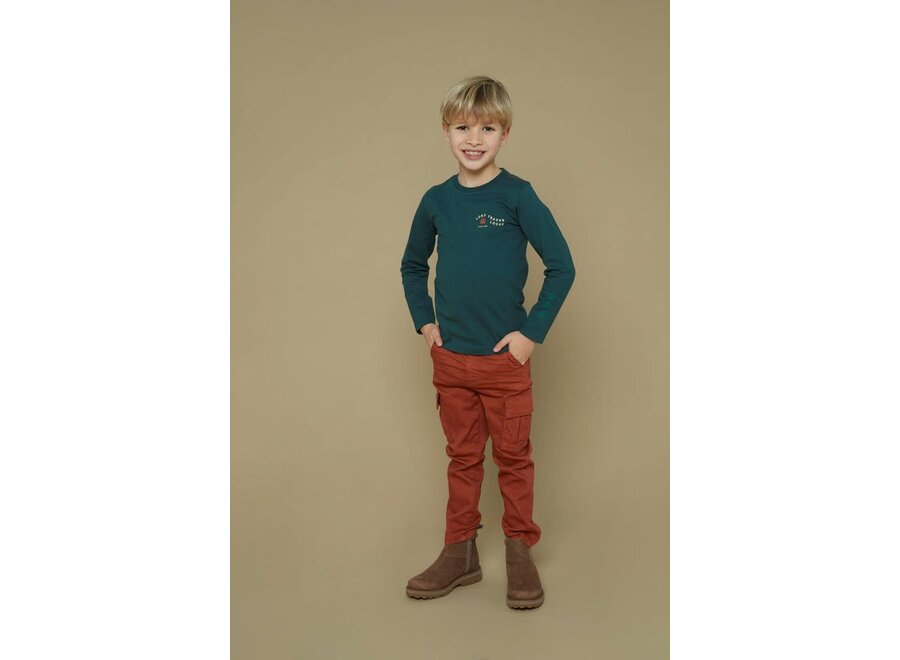 Longsleeve - Chasing Trails - Petrol