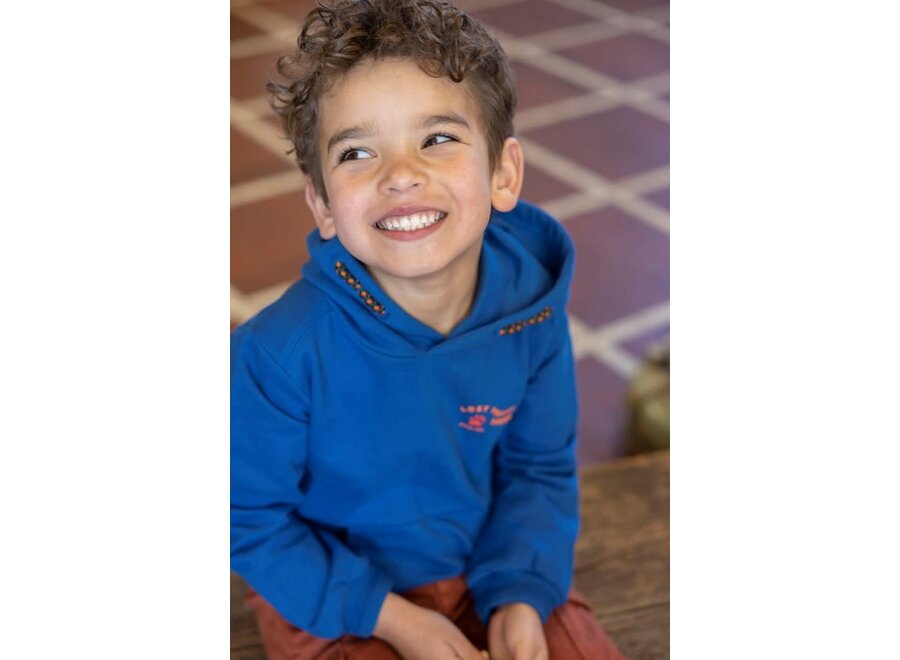 Hoody - Chasing Trails - Blauw