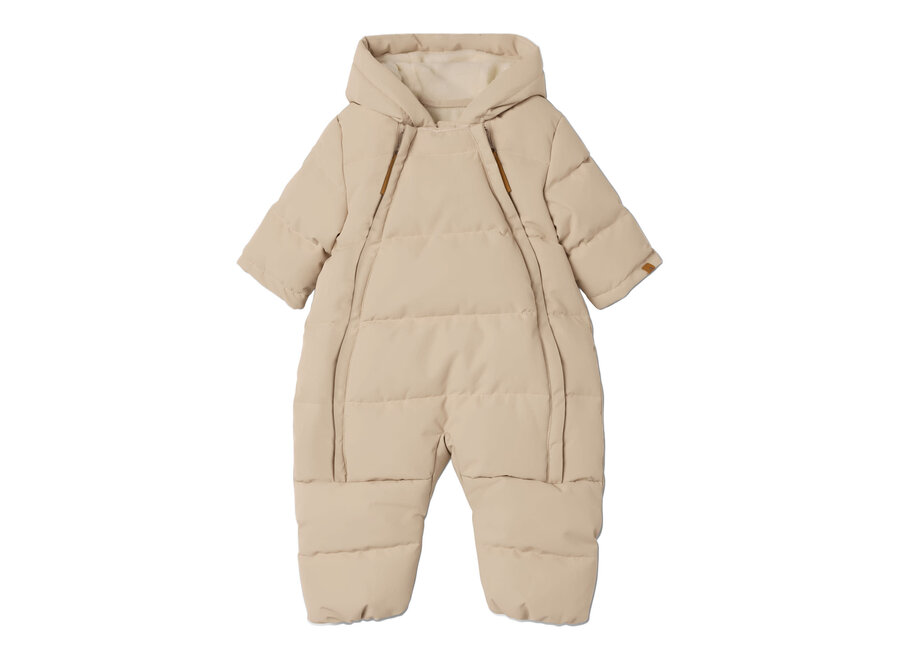 Pak - Lamedow puffer snowsuit - Oxford Tan