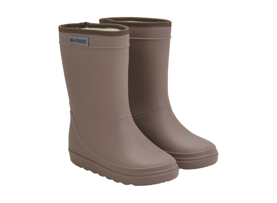 Thermo Boots Solid - Pine Bark
