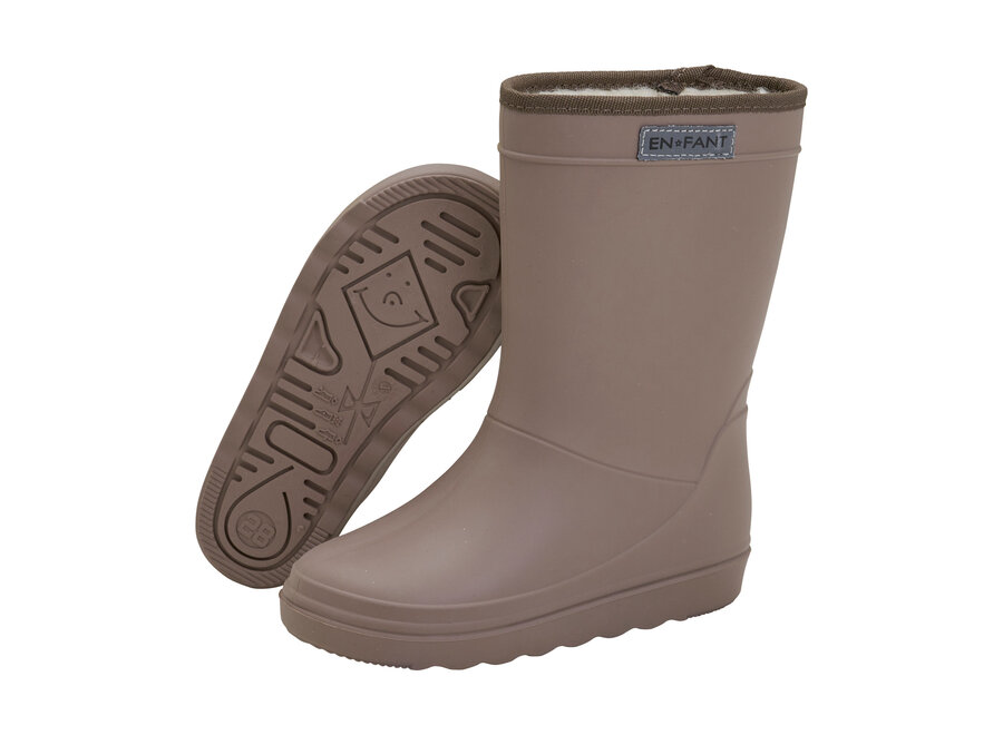 Thermo Boots Solid - Pine Bark