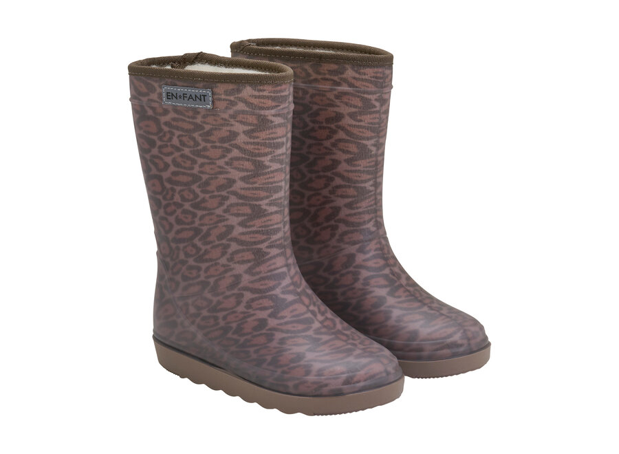 Thermo Boots Print - Pine Bark