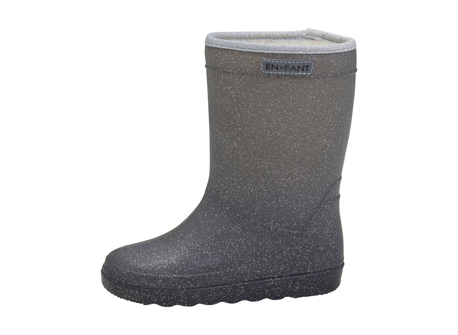 Thermo Boots Glitter - Ebony