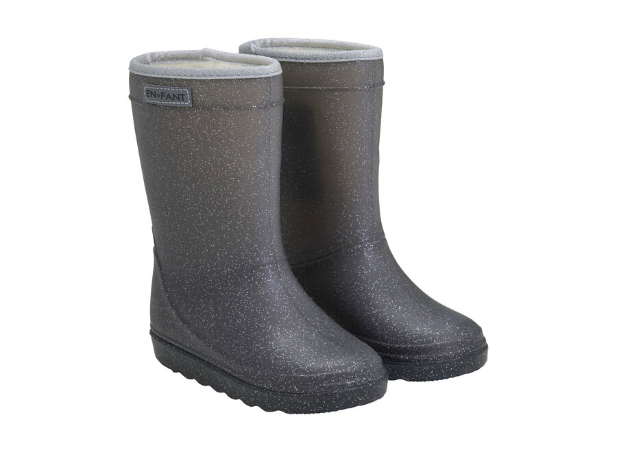 Thermo Boots Glitter - Ebony