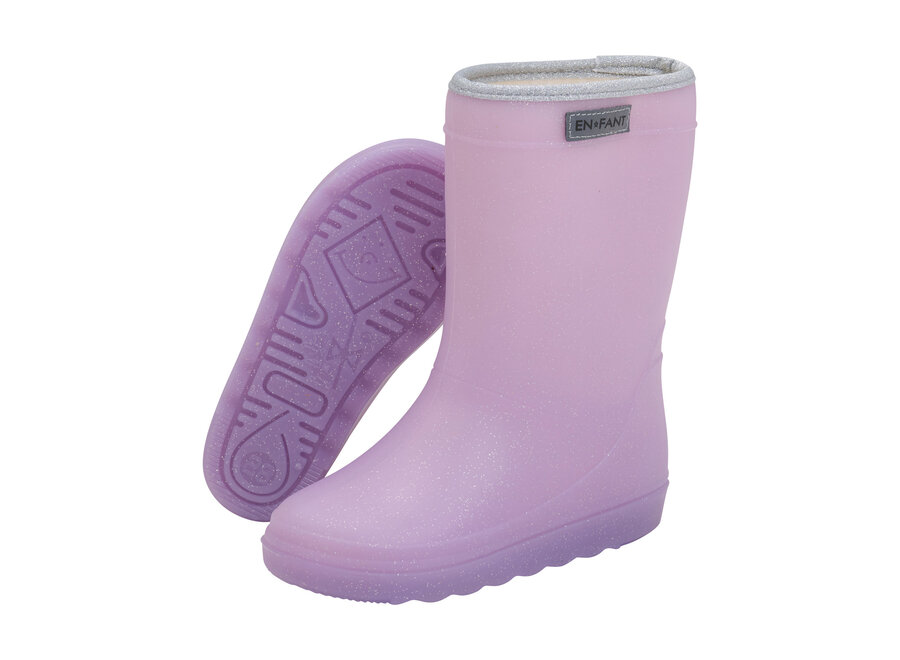 Thermo Boots Glitter - Lavender