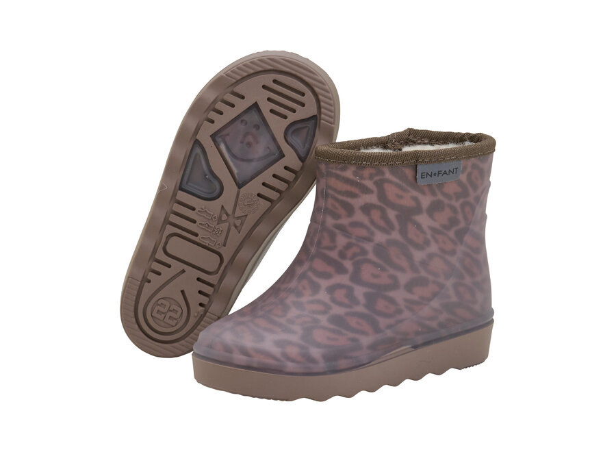 Thermo Boots Short Print - Pine Bark