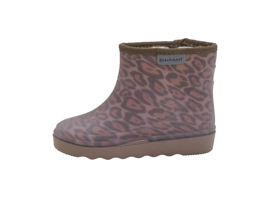Thermo Boots Short Print - Pine Bark
