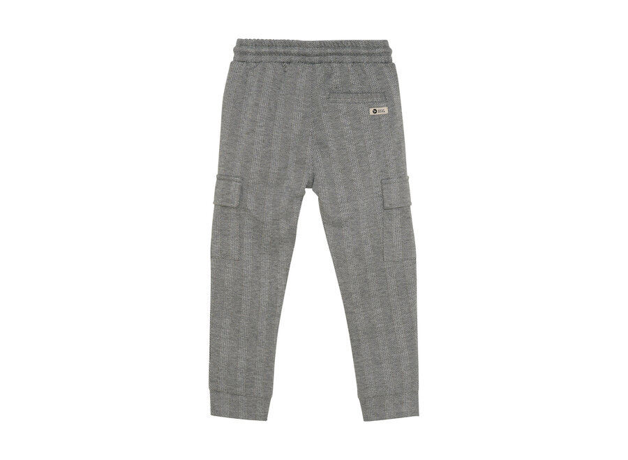 Stripe Cargo Pants - Grey
