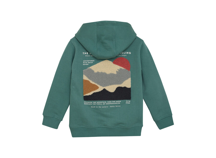 Hoodie Backprint - Blue Spruce