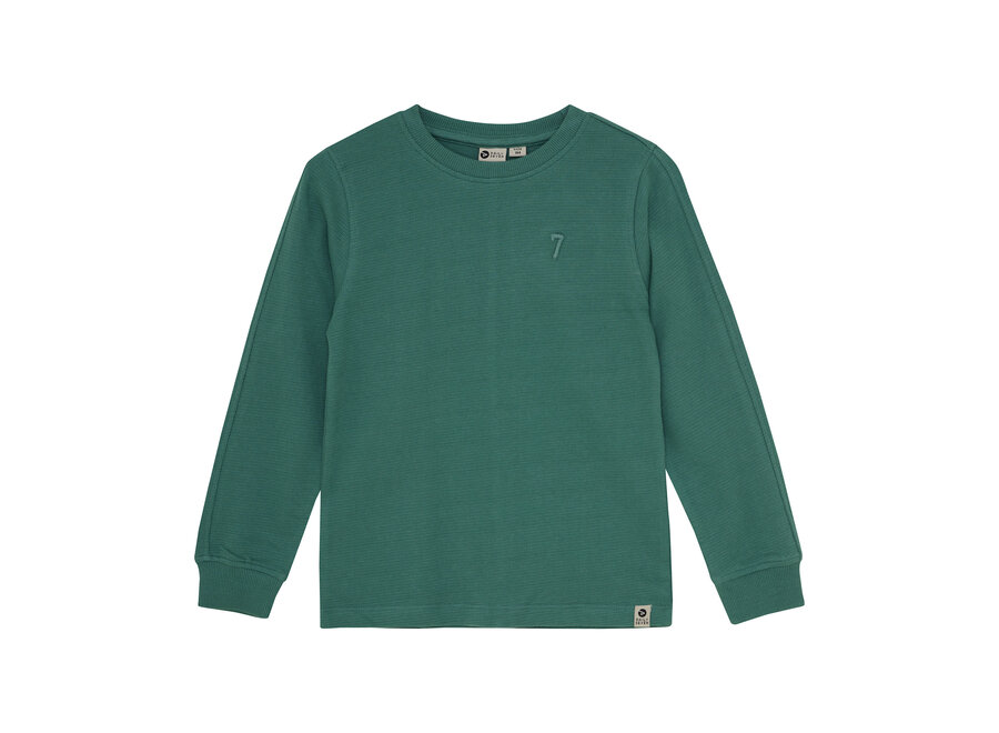 T-shirt Longsleeve Logo - Blue Spruce