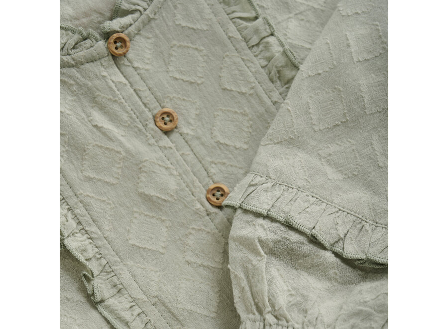 Dress Longsleeve Structure - Cool Mint