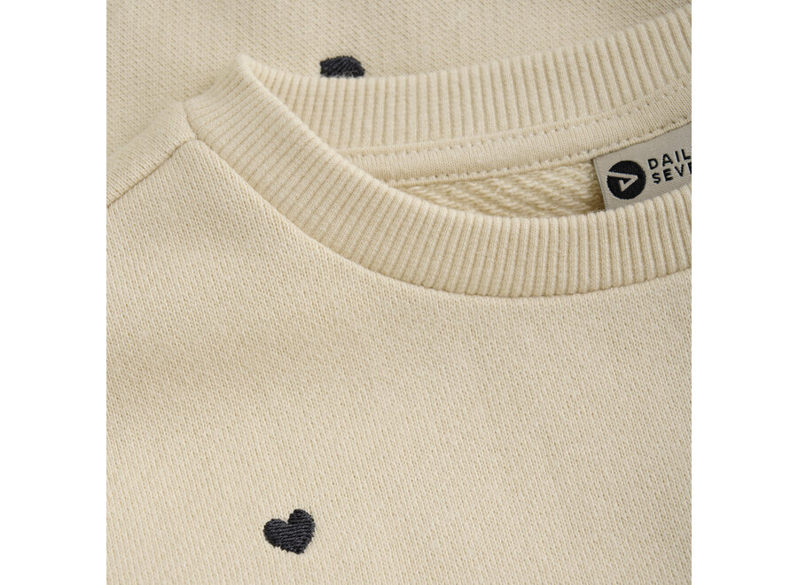 Sweatdress Longsleeve - Sandshell