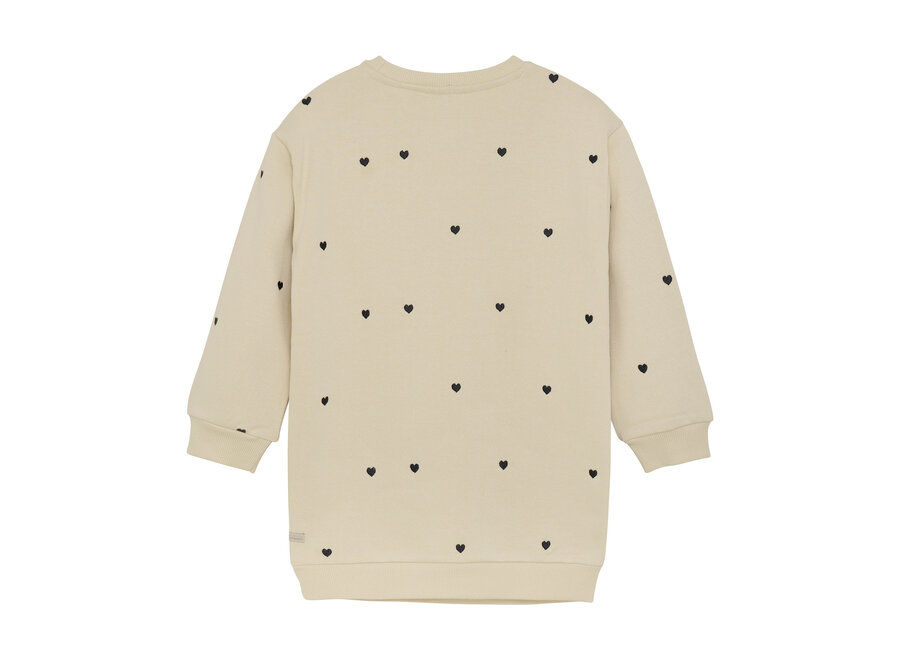 Sweatdress Longsleeve - Sandshell