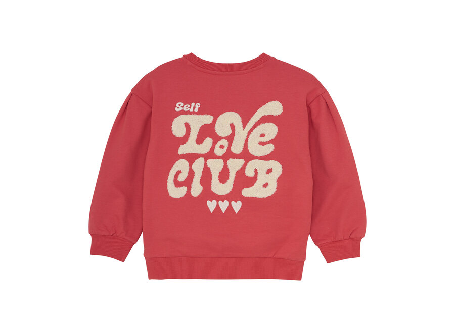 Sweater Brushed Print - Baked Apple