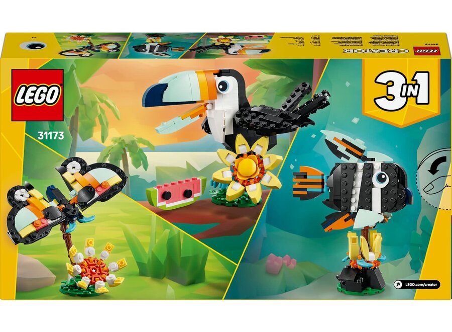 LEGO Creator - Wilde dieren: tropische toekan