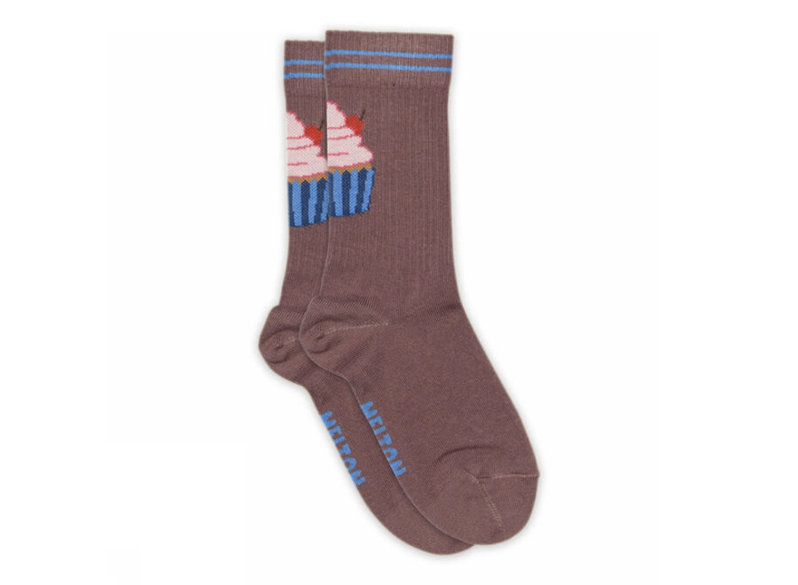 Cupcake socks - Grape Shake