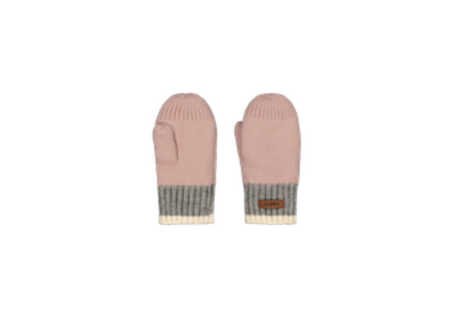 Dicey Mitts dusty pink