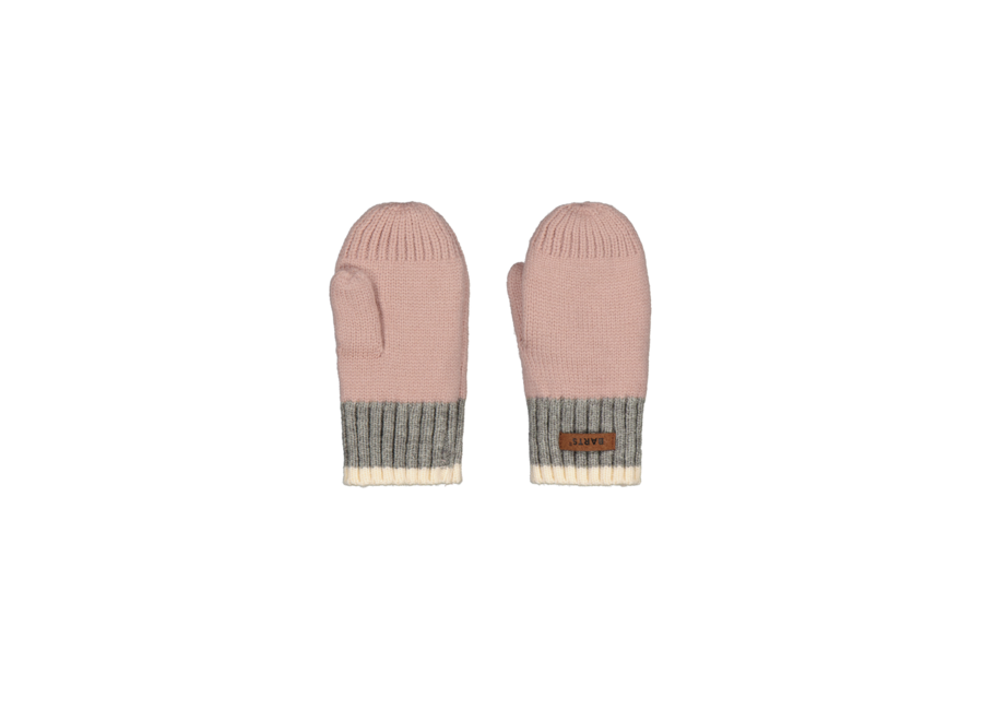 Dicey Mitts dusty pink