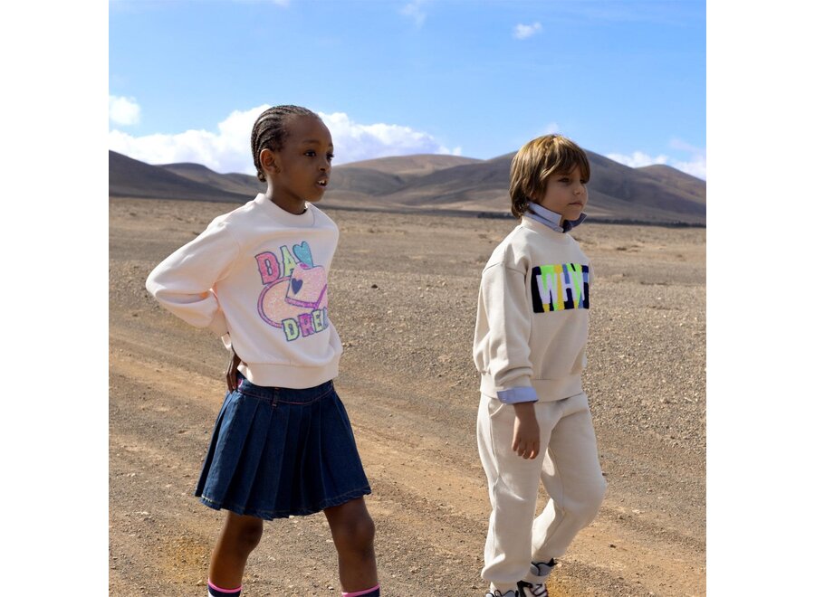 Trui sweat shirt - Pink courage