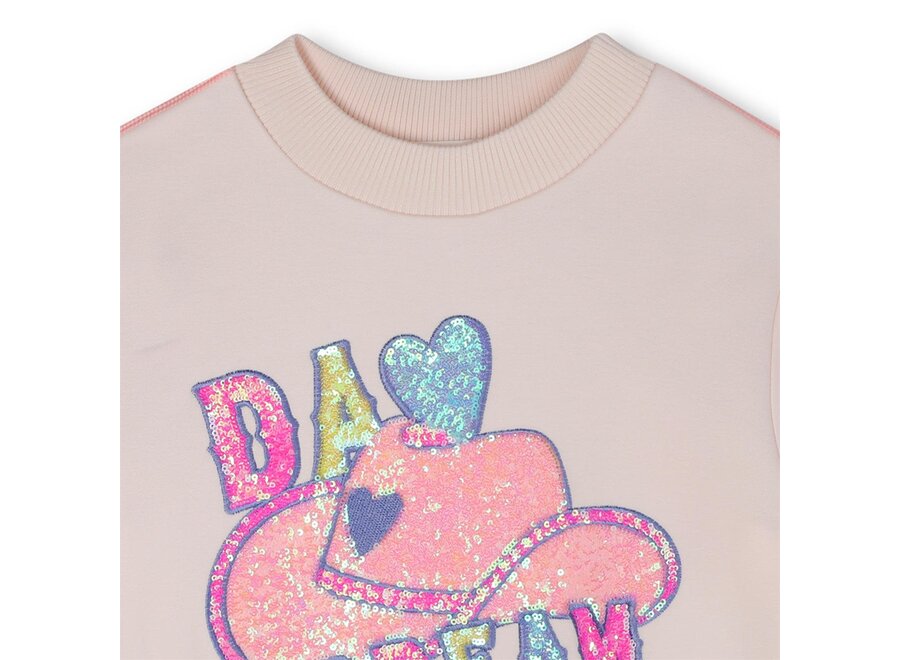 Trui sweat shirt - Pink courage