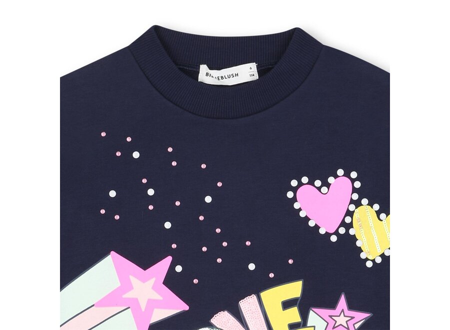 Trui sweat shirt - Navy