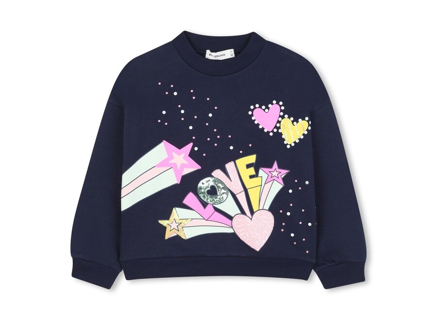 Trui sweat shirt - Navy