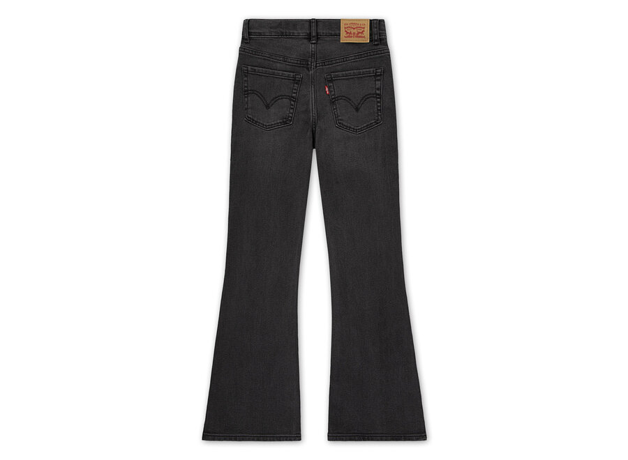 LVG 726 HIGH RISE FLARE JEANS - Grey