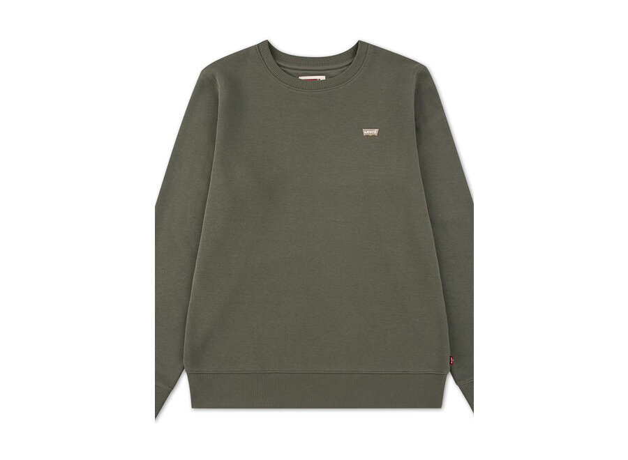 LVB MINI LOGO CREWNECK SWEATSH - Deep lichen green