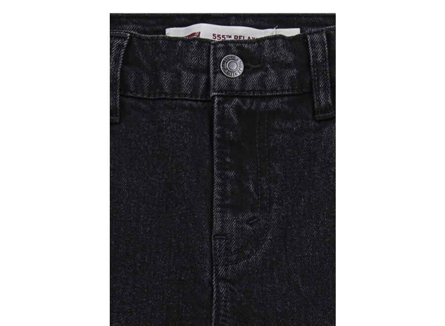 LVB 555 RELAXED STRAIGHT JEANS - BLACK CANYON