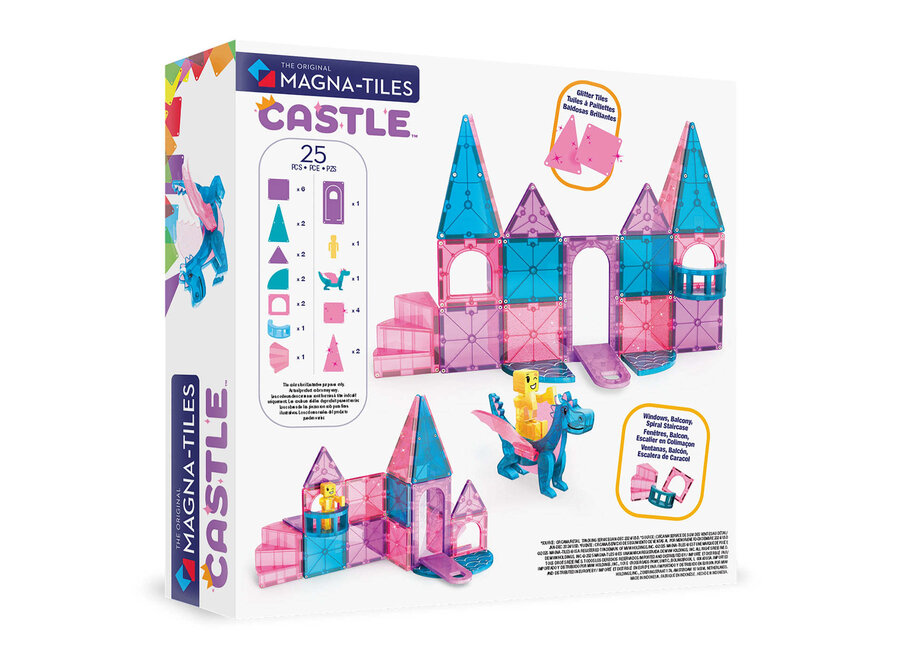 Castle 25-Piece Set - Magnetisch speelgoed
