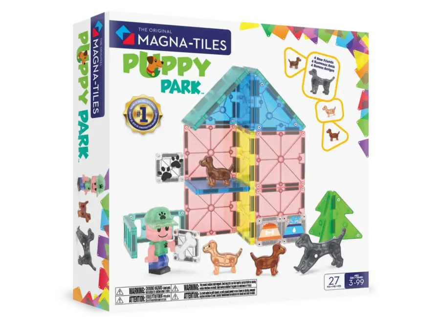 Puppy Park 27-Piece Set - Magnetisch speelgoed
