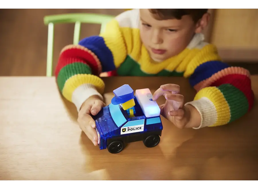 Police Station 35-Piece Set - Magnetisch speelgoed