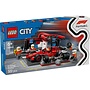Lego - F1® pitstop en pitcrew met Ferrari auto