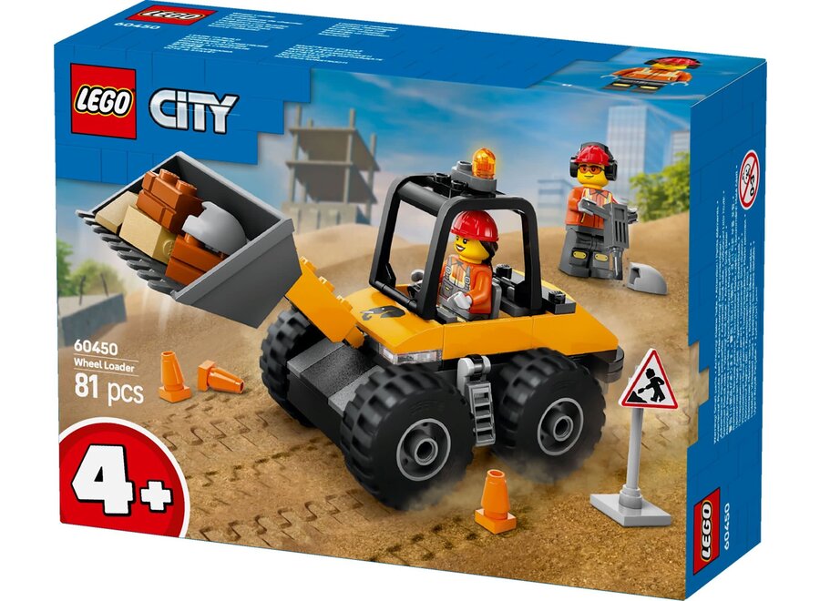 Lego - Gele wiellader