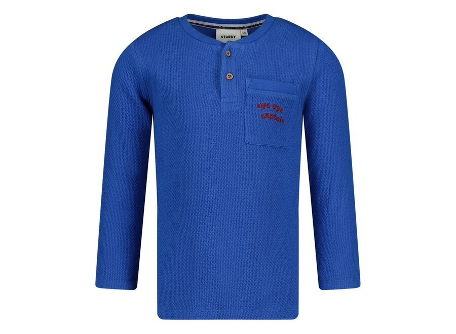 Longsleeve - Waves and Whales - Aqua