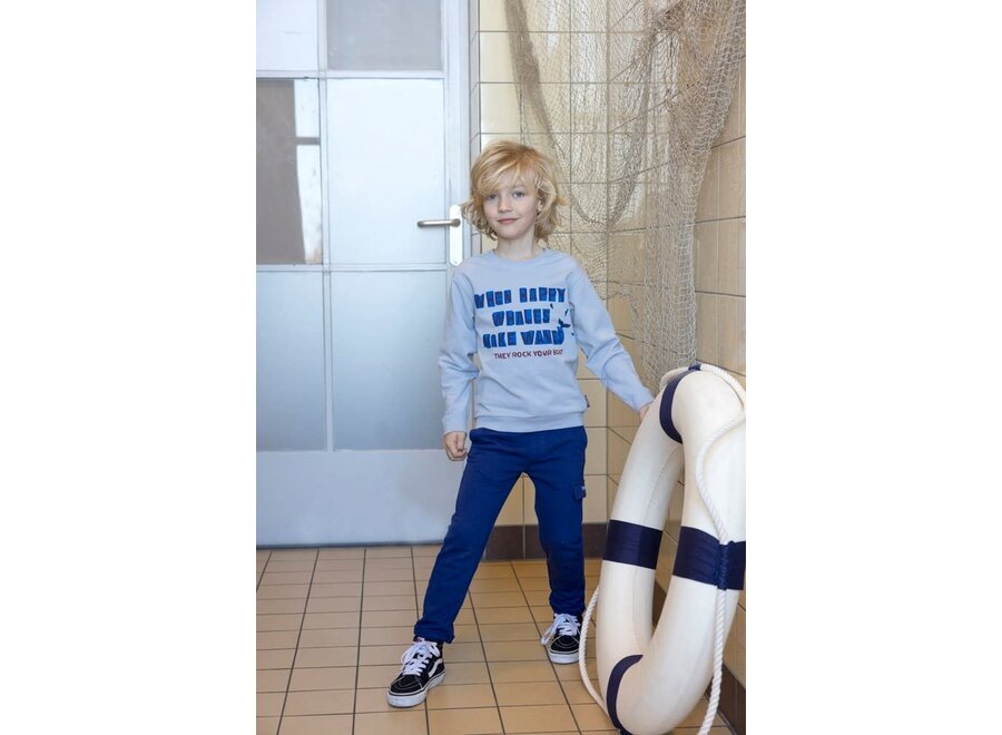 Broek - Waves and Whales - Kobalt