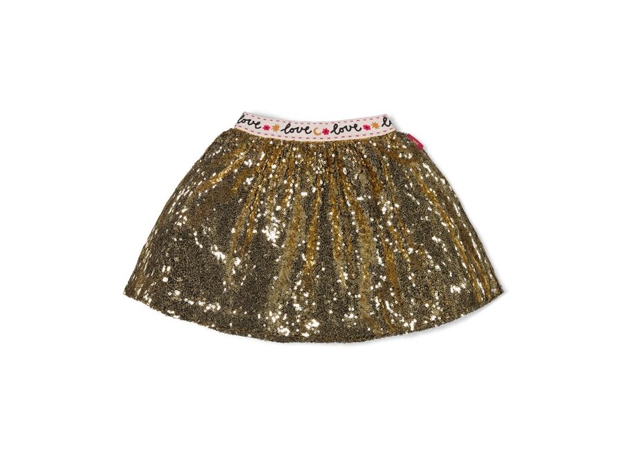 Pailetten rok - Shine Bright - Goud
