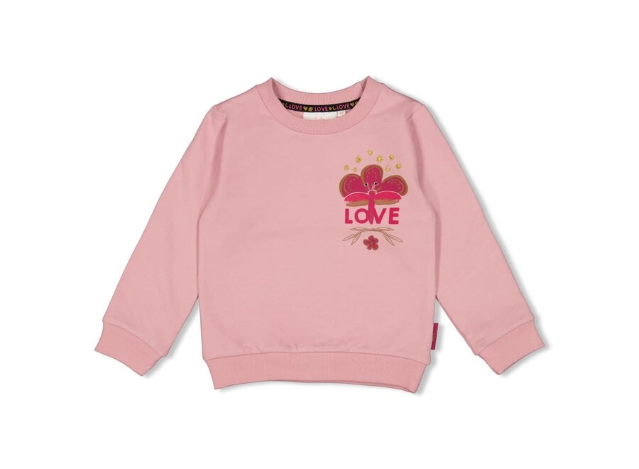 Sweater - Shine Bright - licht roze