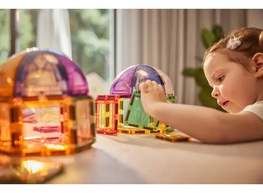 Small Curved Pack Pastel - Magnetisch speelgoed