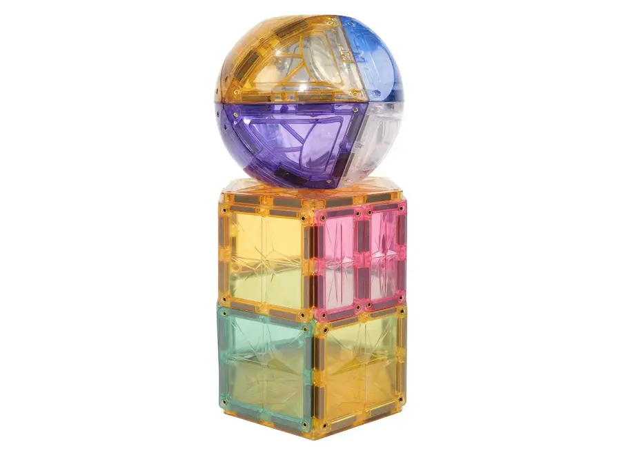 Small Curved Pack Pastel - Magnetisch speelgoed