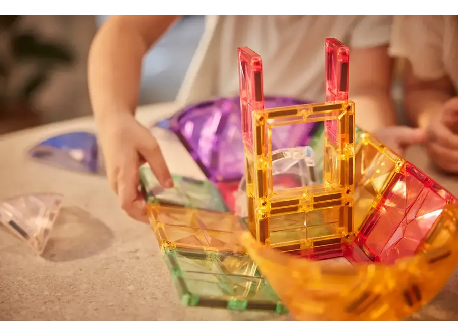 Small Curved Pack Pastel - Magnetisch speelgoed