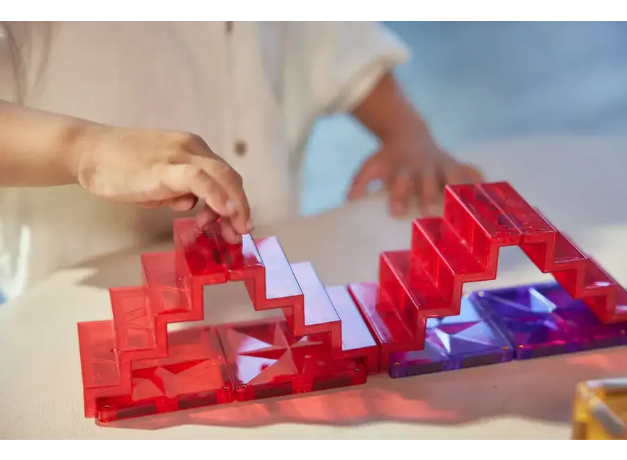 Stairs Set Intense | 34 Pieces - Magnetisch speelgoed