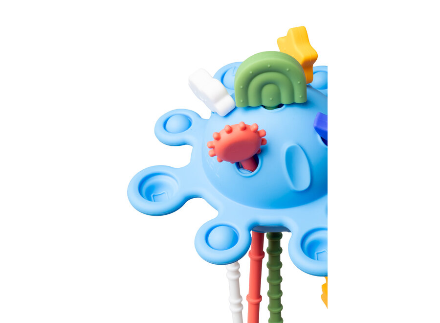 Zip trek speeltje – Planeet blauw