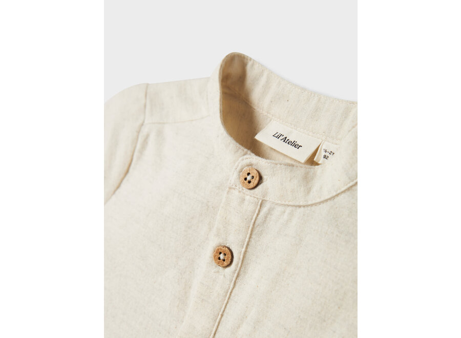 OTTO LS SHIRT  Turtledove