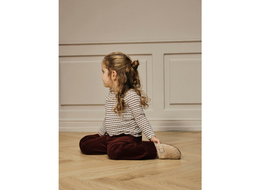 OBERT CORD WIDE PANT Hot Chocolate