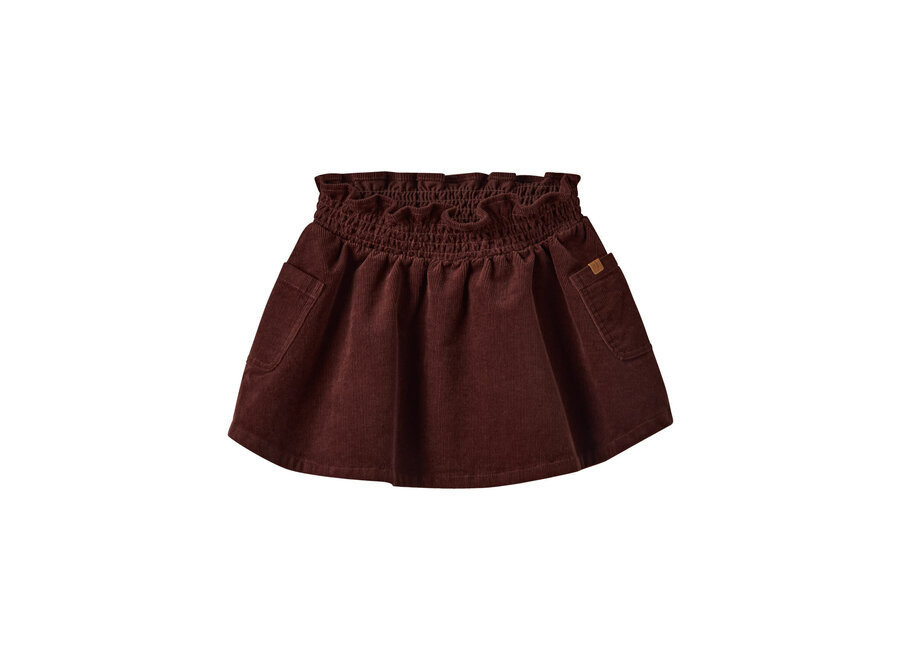 OBERT CORD SKIRT Hot Choco