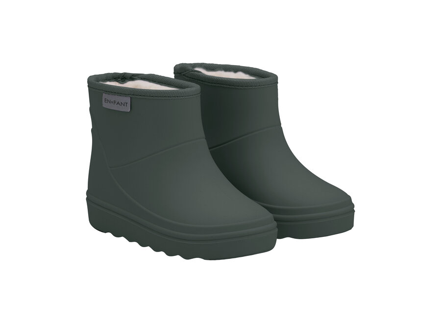 Thermo Boots Short - Green | Kambaba