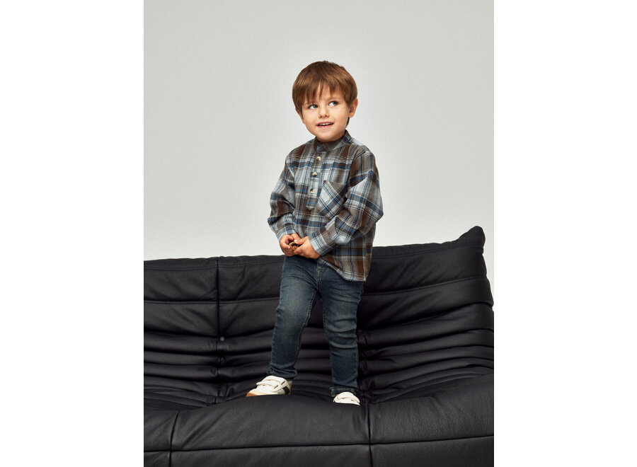 Jeans Theo thayer key - Vintage dark blue denim