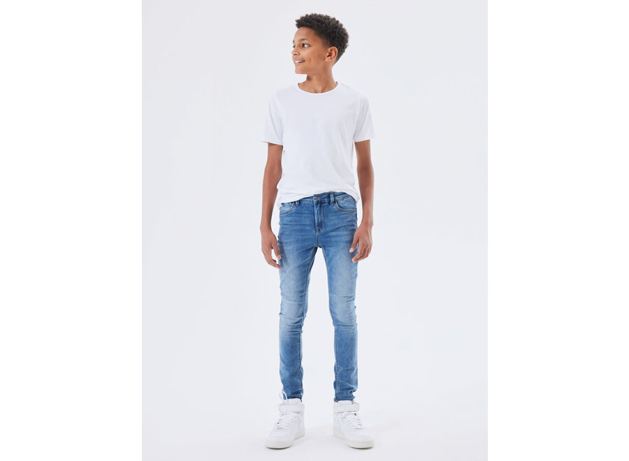 Jeans Pete skinny jeans - Medium blue denim